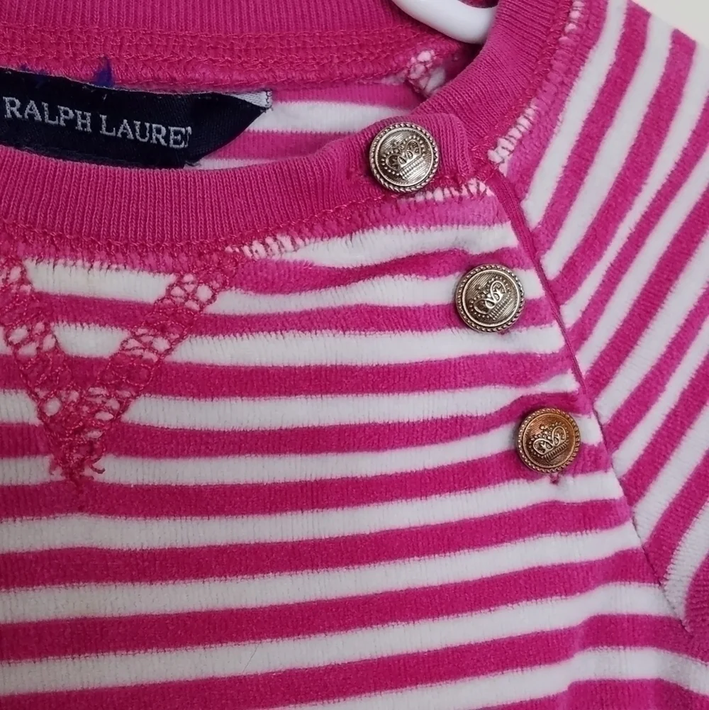 Ralph Lauren Velour Shirt Tunic Shirt 18m